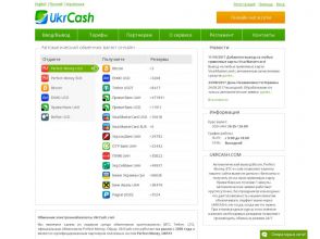 UkrCash - выгодный обмен, продажа и покупка криптовалюты на Украине