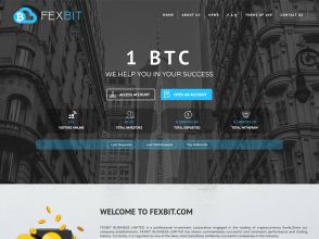 FEXBIT - инвестирование, дивиденды в Bitcoin (BTC) от 1.5% за сутки