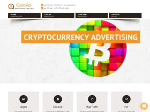 CoinAd - показы рекламных баннеров и сеть PopUnder с оплатой в Bitcoin (BTC)
