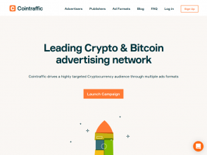 CoinTraffic - криптовалютная реклама на 500+ сайтах с оплатой в биткоинах (BTC)