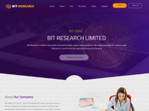 Bit Research Limited - профит от +5% за день на хайп инвестициях от 20 USD