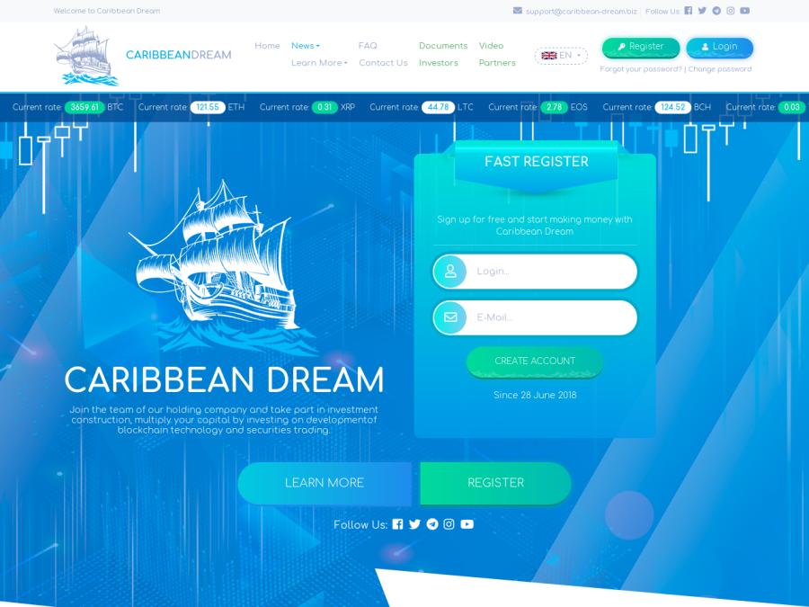 Caribbean Dream (Pirates LTD) - оригинальный дизайн и партизанский тариф