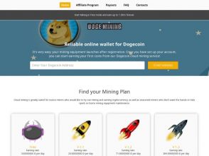 Doge Mining - новый псевдо майнинг DogeCoin с доходом от +3%, от 300 DOGE