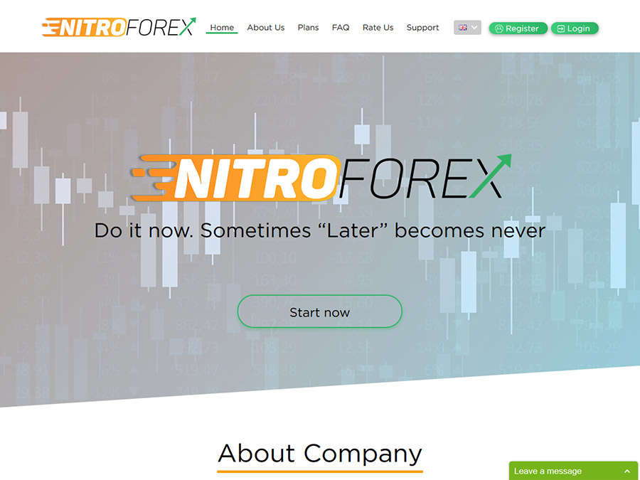 Nitro Forex Limited - сверхдоходные инвестиции в хайп от +5% в сутки, 25$
