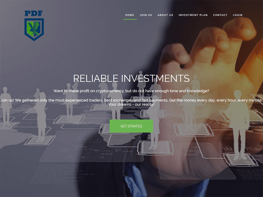 PDF Investment Company - почасовой доход в хайпе, чистая прибыль от 4.88%