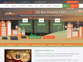 Bio Hourly LTD - почасовой профит от +8% за 40 часов и более, min депо 5 $