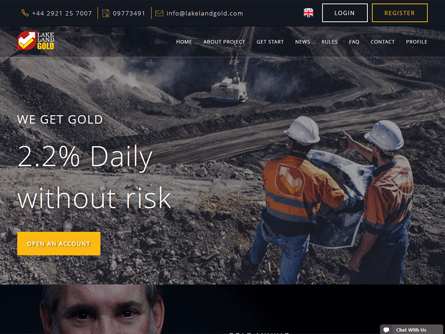 LakeLand Gold Limited - сверхдоходные инвестиции в золото, +2.2% на 21 дн.