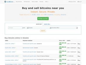 LocalBitcoins - биржа P2P (BTC): выгодная продажа, покупка, обмен Bitcoin