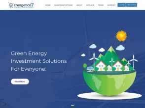 Energetico7 - фаст хайп проект, +4% / +5.6% в день, инвестиции в USD / BTC
