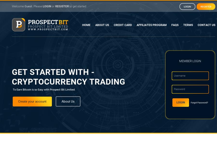 Prospect Bit Limited - пассивный доход от +2% в день на 10 суток, депозит $30