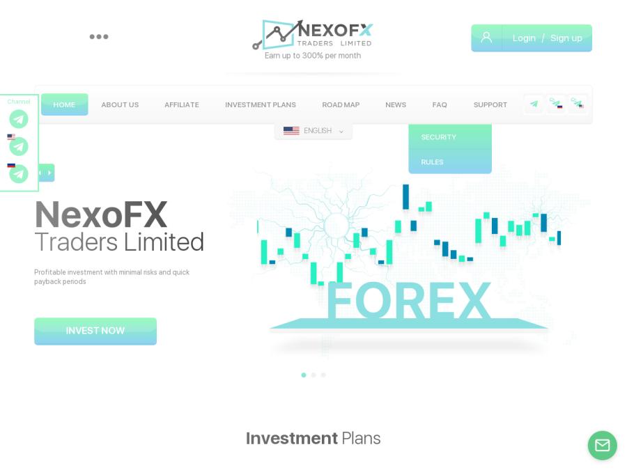 NexoFX Traders Limited - пассивный заработок от +2% в день на 10 суток, $10