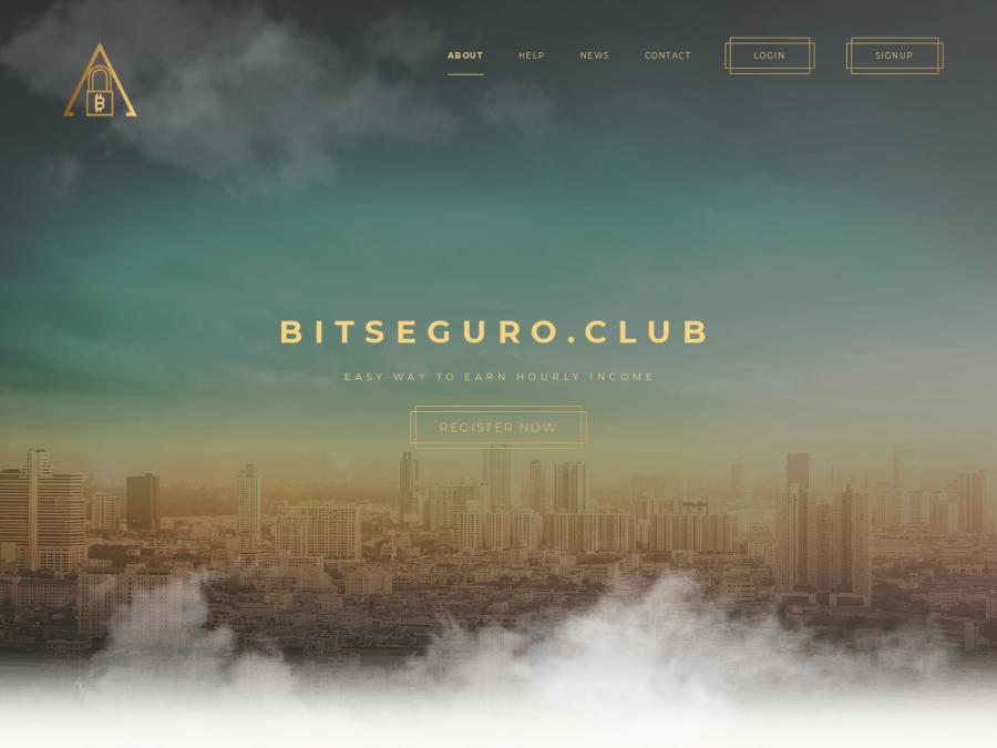 Bitseguro Club - свежий почасовой хайп от 1.49% на 70 часов (104.3%), 10 USD