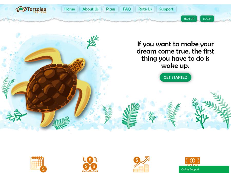 Tortoise Trading Limited - новый fast-хайп с доходом от +4% за 1 день, от $25