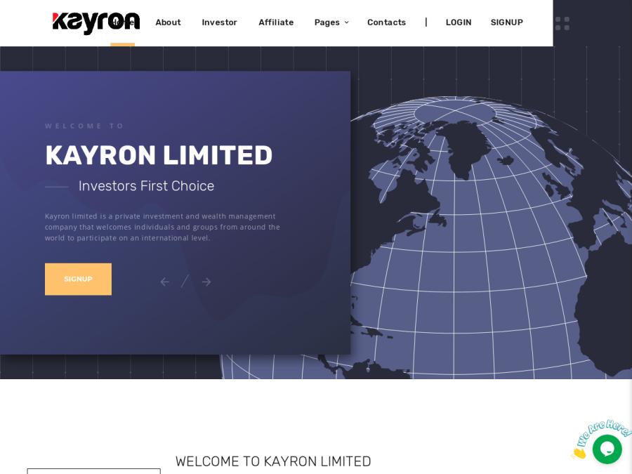 Kayron limited - сверхдоходные инвестиции в долларах и крипте, депо от 1$