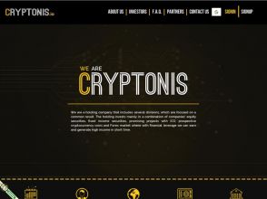 Cryptonis Limited - ENG-хайп с доходом 11% на 11 дней, платит 2 недели, $30