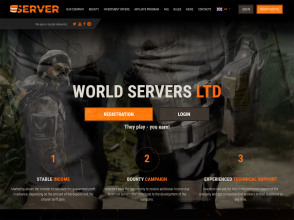 World Servers - среднедоходный проект с тарифами на 7 - 50 дней, от 10 USD