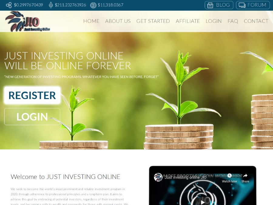 Just Investing Online - 1.1 - 1.3% навсегда / 3.3 - 3.5% на 45 дней, депо от $10