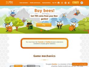 BeeHive - первая экономическая игра с доказуемой честностью на блокчейне