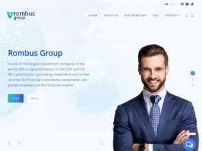 Rombus Group - стабильный проект от 0.5% в день и выше, есть Telegram-bot