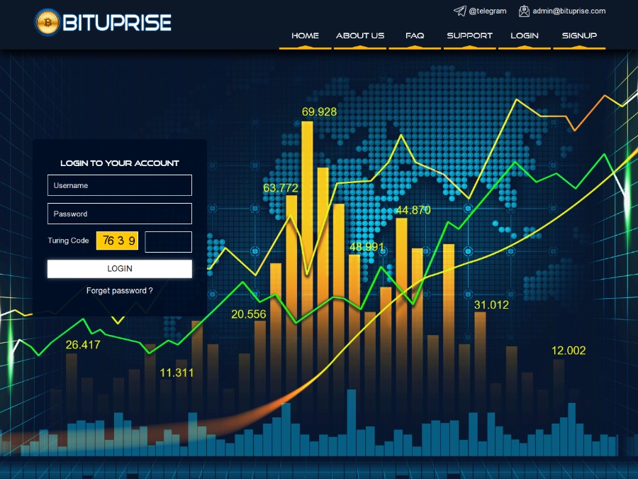 BituPrise - инвестиции в USD/Crypto с профитом от +3% за 1 день и выше, $20