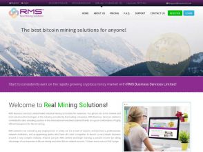RMS Limited - имитация майнинга Bitcoin, инвестиции от 10 USD