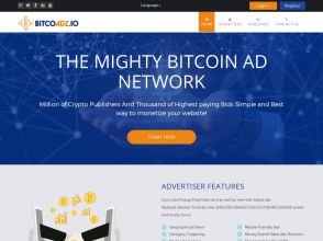 Bitcoadz - рекламная сеть CPC, CPM, POP для сайтов, расчеты в Bitcoin (BTC)