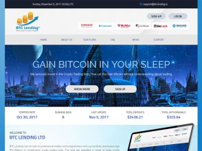 BTC Lending Ltd - инвестиции в Bitcoin, Ethereum, USD со средним доходом