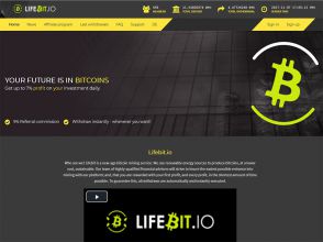 LifeBit - заработок на инвестировании в Bitcoin (BTC) от 1.5% в сутки