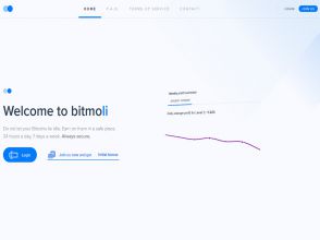 Bitmoli - мощности псевдо майнинга Bitcoin, заработок BTC от 0.51% за сутки