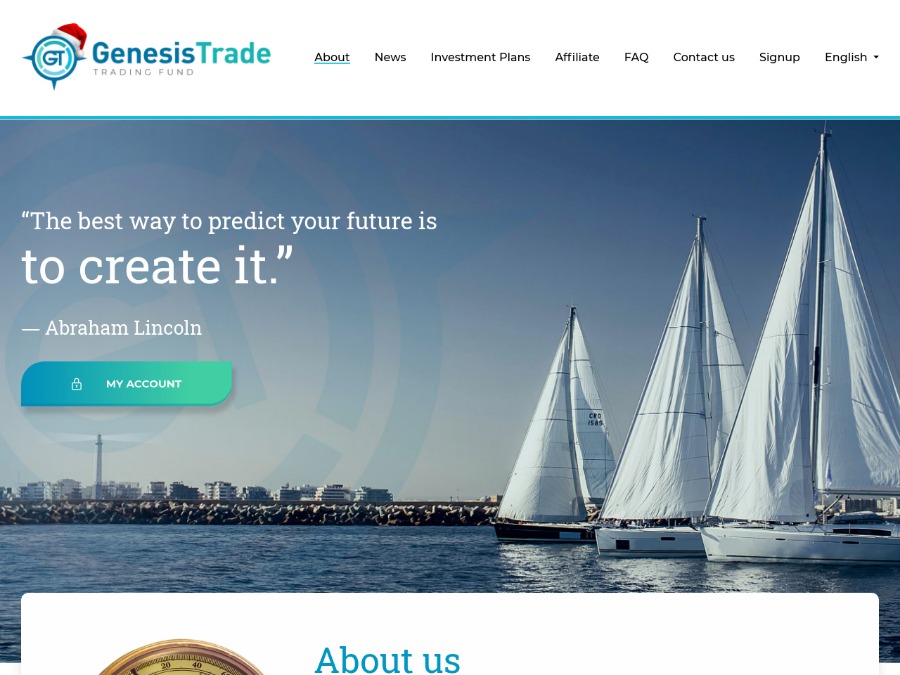 Genesis Trade Fund - хайп с профитом 12 - 200% после 1 - 8 недель работы, $1