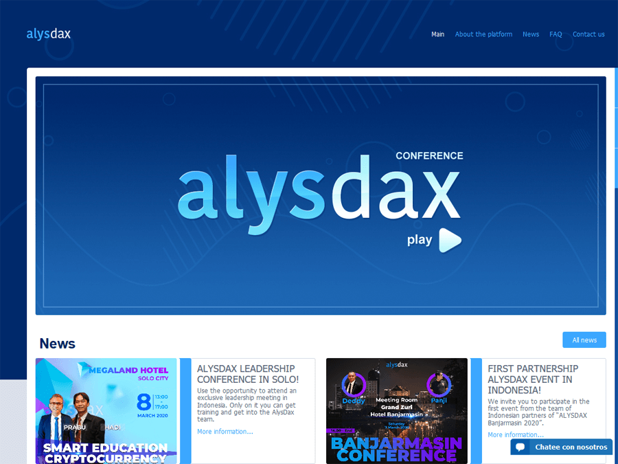 AlysDax - среднедоходный маркетинг на 30 - 180 дней, от +0.78% в день, $1