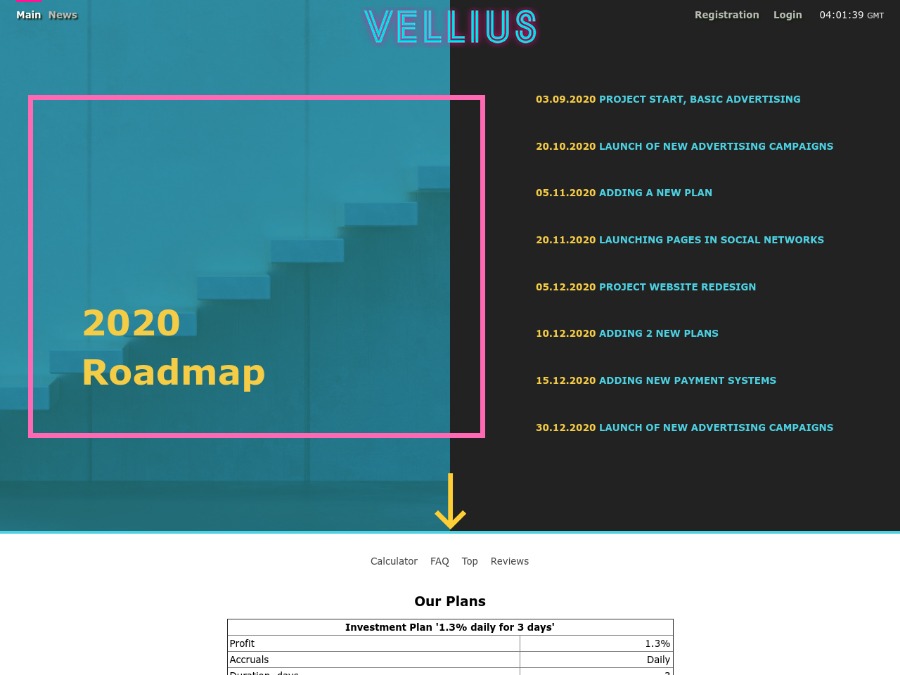 Vellius Solutions - новый партизан с доходом до +1.5% на 7 дней, вход от $10