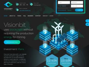 Visionbit Limited - фастовый проект, доход от 2.1% - 2.2% в день + Страховка
