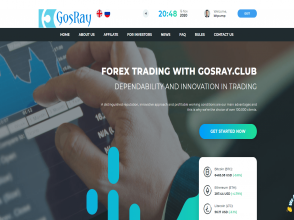 GosRay Club - доходность: 10 - 20% в день бессрочно от $10, +Страховка $300