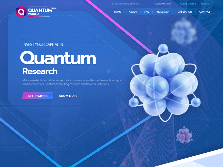 QuantumWorld - копилка с доходом: +4.0% на 50 дней, от 35 USD, +Страховка