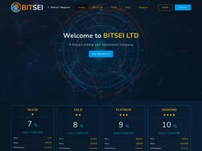 BitSei LTD - фаст-инвестиции: 7% - 10% в сутки и навсегда, $10, +Страховка