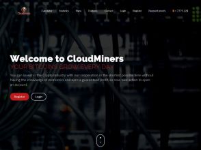 CloudMiners - псевдо облачный майнинг с мгновенными выплатами от 10%