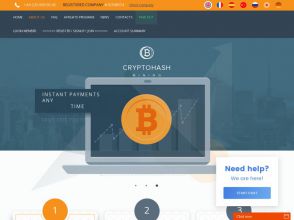 CryptoHashMining - высокодоходные инвестиции в криптовалюте Bitcoin