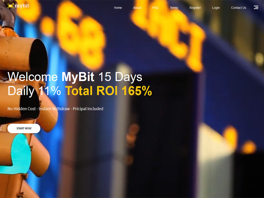 MyBit Live - заработок на дивидендах в Bitcoin и USD с доходом 11% в день