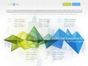 EasyCoin - новейший инвестиционный сайт с доходом от 11% за 11 часов