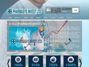 Pharmasys Invest LTD - инвестиции в высокодоходный проект от 3% в день