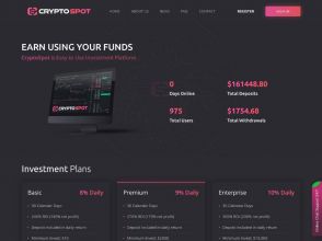 Crypto Spot - 8% - 10% ежедневно на 30 дней, депозит включен + [Страховка]