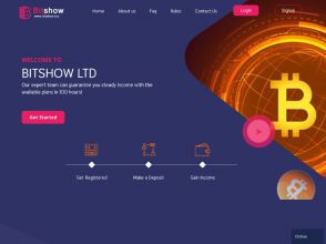 BitShow - after-планы от 130% через 100 часов, вход $50, Страховка 300 USD