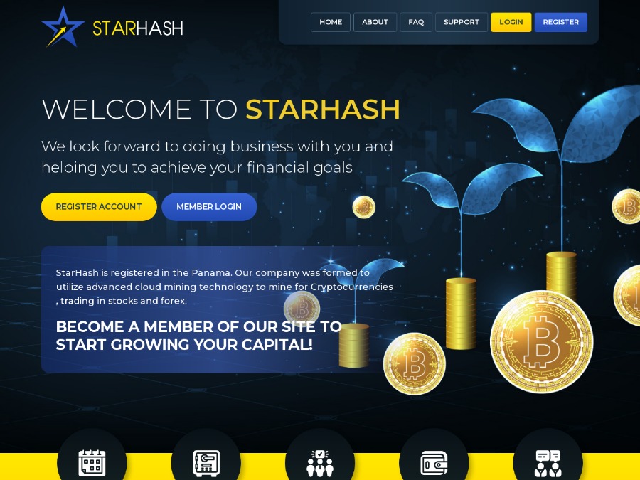 StarHash - after-планы: от 110% через 48 часов, от $25, + [СТРАХОВКА $1000]