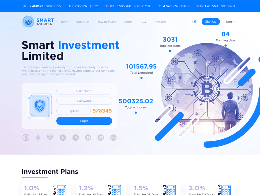 Smart-investment - online инвестиции в хайп: 1% в день на 15 суток, депо $10
