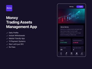 Monxy App - прибыль от инвестиций: 2% на 15 дней с возвратом вклада, $10