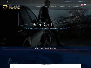 Binar-Option - заработок на вкладах в USD или Bitcoin (BTC) от 10% за сутки