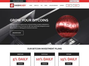 HashKaby Limited - выгодный заработок криптовалюты Bitcoin от 5-15% в день