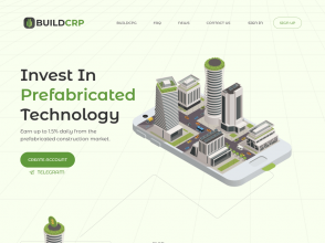 BuildCRP - пассивный доход онлайн: 1% - 1.5% в день на 5 дней + СТРАХОВКА