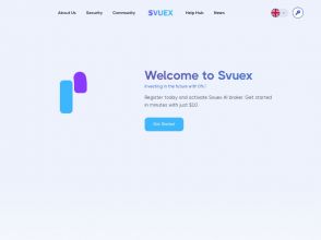 Svuex - инвестиции онлайн: 0.7 - 1.4% сроком на 15 - 30 дней, депозит $10